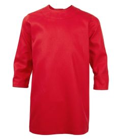 OVE-06-COT - Long Sleeved Overall - Red