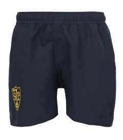 SHO-43-SJP - Rugby Shorts - Navy/logo