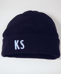 HAT-16-KNB - Knightsbridge fleece hat - Navy/logo