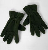 GLV-15-PFL - Fleece gloves - Bottle green