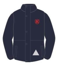 JKT-14-KPS - Fleece lined jacket - Navy/logo