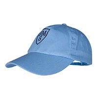 HAT-23-SMH - SMH Baseball Cap - Sky/Logo
