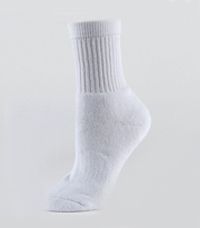TPP-29-CNL - Short sports socks (2 pairs) - White