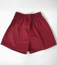 SHO-08-BAN - PE shorts - Maroon