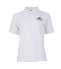TSH-52-TRS - The Roche polo shirt - White/logo