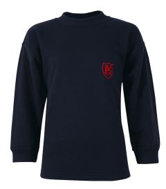 SWE-02-KPS - KPS sweatshirt - Navy/logo