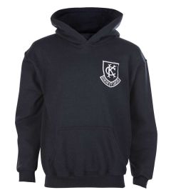 SWE-75-KWC - KWC Hooded sweatshirt - Navy/logo