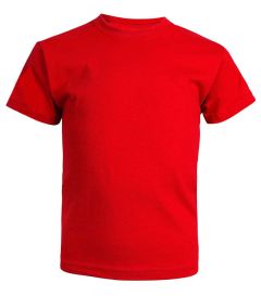 TSH-43-SNS - Livingstone House T-shirt - Red/logo