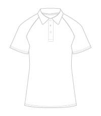 TSH-55-PCT - Polo shirt - White