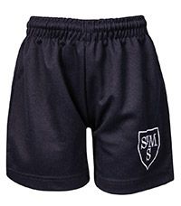 SHO-63-SMH - SMH Sports Shorts - Navy/logo