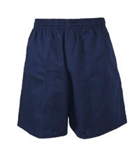 SHO-71-ABS - Rugby Shorts - Navy/logo