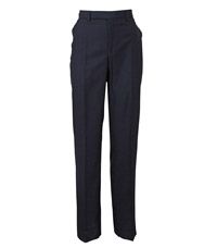 TRO-93-PWL - Classic suit trousers - Navy shadow stripe