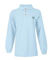 TSH-11-NHP - Notting Hill l/s polo shirt - Pale blue