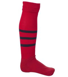 SOC-40-PCL - Clapham games socks - Red/Navy stripe