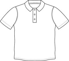 PLO-84-COT - Male Cotton Polo shirt - White