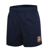 SHO-29-HBS - Rugby shorts - Navy/logo