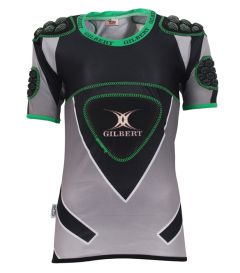 BAS-03-POL - Rugby quest vest - Black/silver