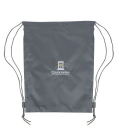 BAG-10-PRN - Swim/sports backpack - Grey/logo