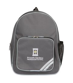 BAG-36-PRN - Backpack - Grey/logo