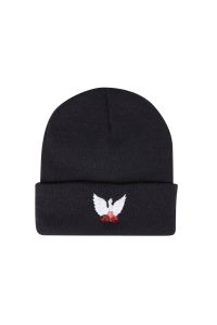 HAT-77-YRM - Beanie hat - Navy/logo - One