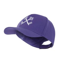 HAT-36-YHS - Baseball cap - Purple/logo