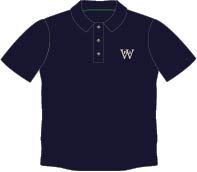 PLS-34-WWP - Short sleeve polo shirt - Navy/logo
