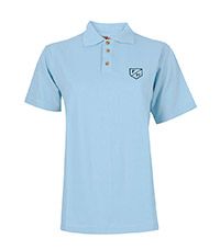 TSH-03-FHS - Finton House polo shirt - Pale blue