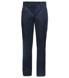 TRS-07-COT - Mock fly chino trousers - Navy