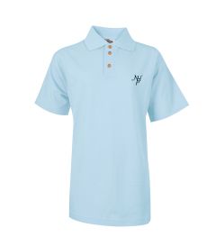 TSH-03-NHP - Summer polo shirt - Pale blue