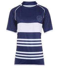 RGY-69-IBP - PVI-UVI Rugby Shirt - Navy/white/logo