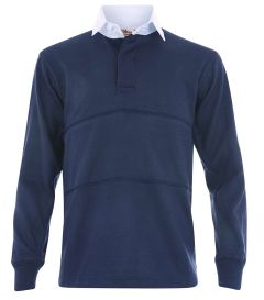 RGY-63-ACY - Reversible Rugby shirt - Navy/sky