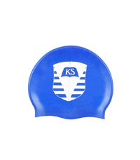 HAT-15-KNB - KS Milner swimhat - Royal blue/logo