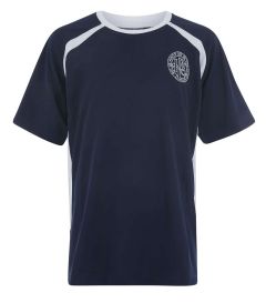 TSH-92-IBP - Football Shirt - Navy/white/logo
