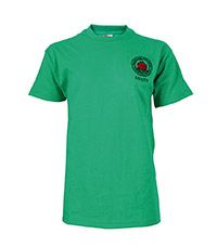 TSH-43-NLS - Myott house t-shirt - Emerald/logo