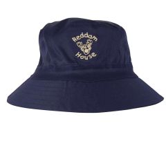 HAT-63-RDB - Reddam Navy Floppy Hats - Navy/logo
