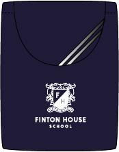 BAG-71-FHS - Finton House Swim Bag - Navy/logo - One