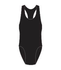SWM-53-PBT - Swimsuit - Black