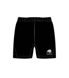 SHO-43-SCP - Boys shorts - Black/logo