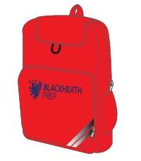 BAG-26-BHP - Prep backpack - Red/logo - One