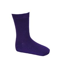 TPP-46-COP - 2 pairs short socks - Dark purple