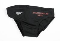 SWM-24-NLS - Swimming trunks - Black/logo