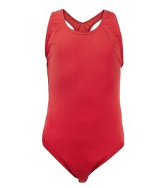 SWM-41-NYL - T-back Swimming Costume - Red