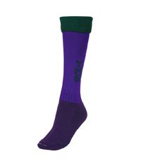SOC-14-YHS - York House games socks - Bottle/purple/logo