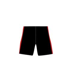 SWM-48-CMN - Swim jammers - Black/red/logo