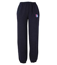 TRO-19-KNB - KS tracksuit bottoms - Navy/logo