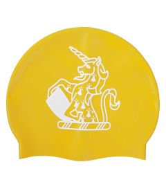 HAT-15-TOM - TOM House Swimcap - Yellow/logo