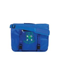 BGK-12-KEW - Kew Green Satchel Backpack - Royal/logo - One