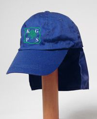 HAT-32-KEW - KEW legionnaire sun hat - Royal/logo - One