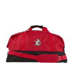 BGS-13-NAM - Personalised sports holdall - Red/logo - One