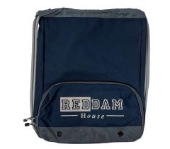 BGD-02-RDB - Reddam Drawstring Bag - Navy/logo - One